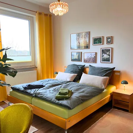 Διαμέρισμα Am Maximilianpark - Dachterrasse, Highspeed-wlan, 2 Schlafzimmer *