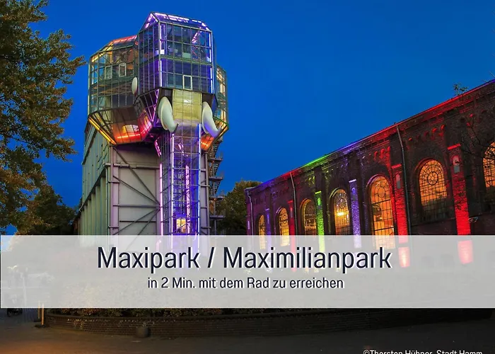 アパート Am Maximilianpark - Dachterrasse, Highspeed-wlan, 2 Schlafzimmer *