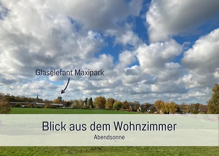 アパート Am Maximilianpark - Dachterrasse, Highspeed-wlan, 2 Schlafzimmer ハム