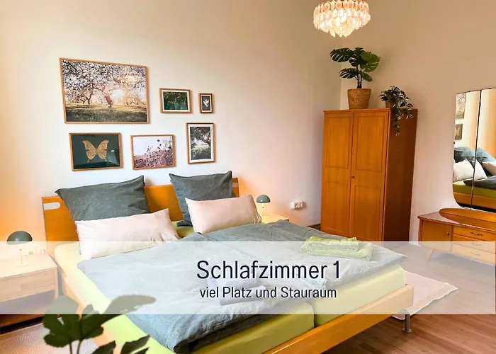 Am Maximilianpark - Dachterrasse, Highspeed-wlan, 2 Schlafzimmer アパート ハム