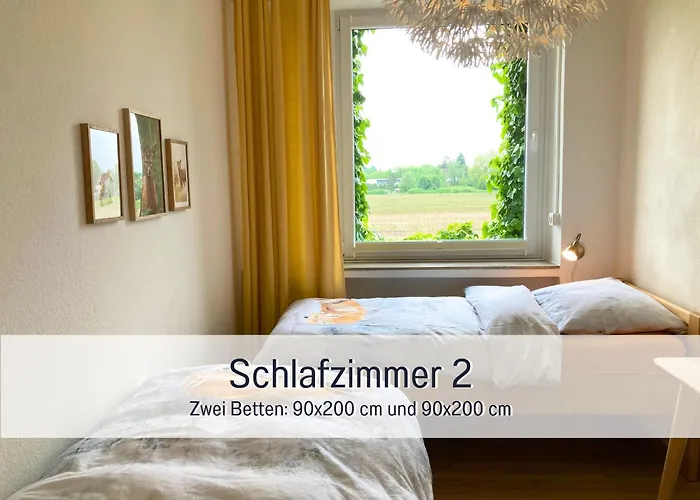 Am Maximilianpark - Dachterrasse, Highspeed-wlan, 2 Schlafzimmer アパート *