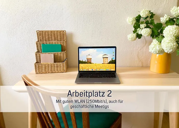 アパート Am Maximilianpark - Dachterrasse, Highspeed-wlan, 2 Schlafzimmer *