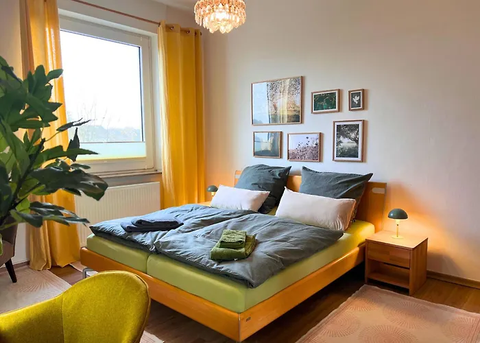 アパート Am Maximilianpark - Dachterrasse, Highspeed-wlan, 2 Schlafzimmer *